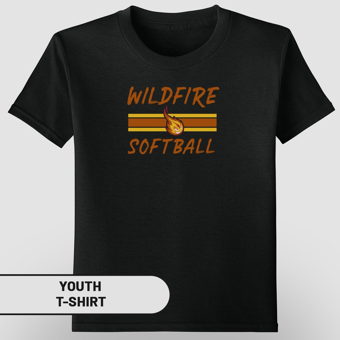 Wildfire Softball Graphic Youth T-Shirt