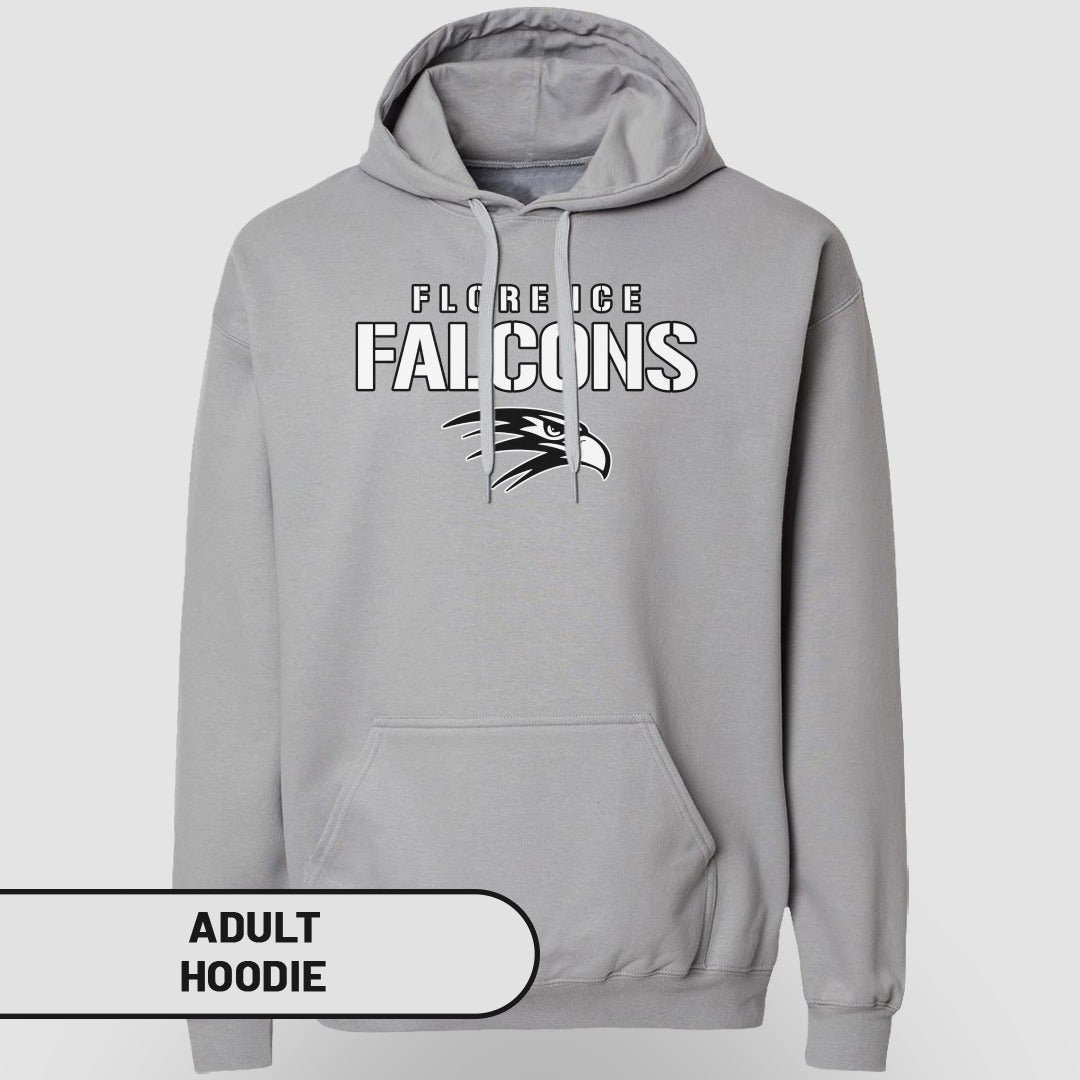 Florence Ice Falcons Graphic Adult Hoodie