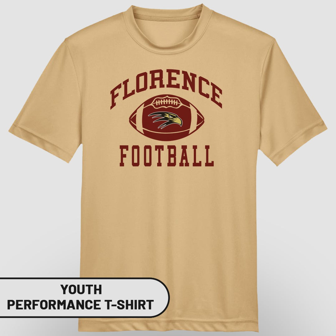 Florence Football Youth Performance T-Shirt