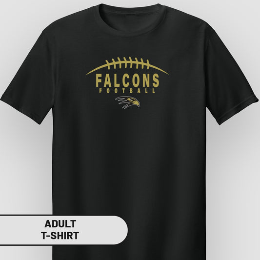 Falcons Football Graphic Design Adult T-Shirt