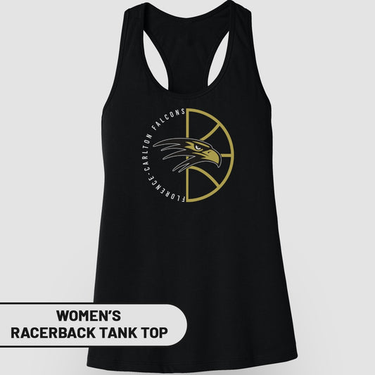 Florence Carlton Falcons Women's Racerback Tank Top