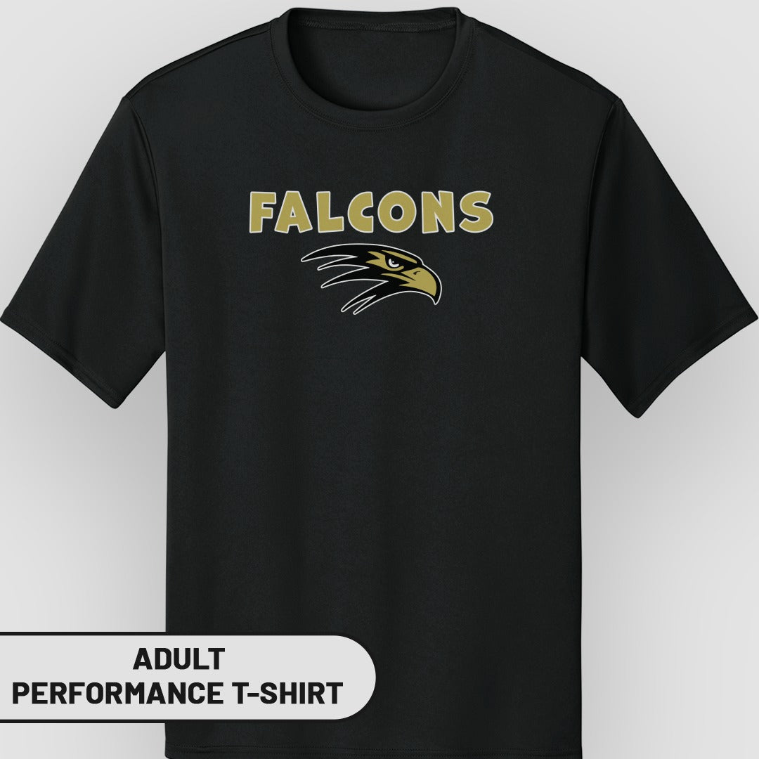 Falcons Adult Performance T-shirt