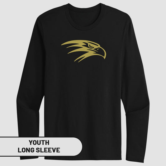 Bold Eagle Design Youth Long Sleeve Shirt