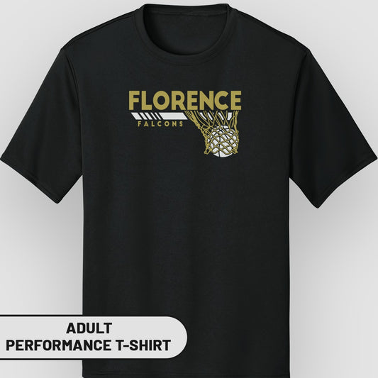 Florence Falcons Adult Performance T-Shirt