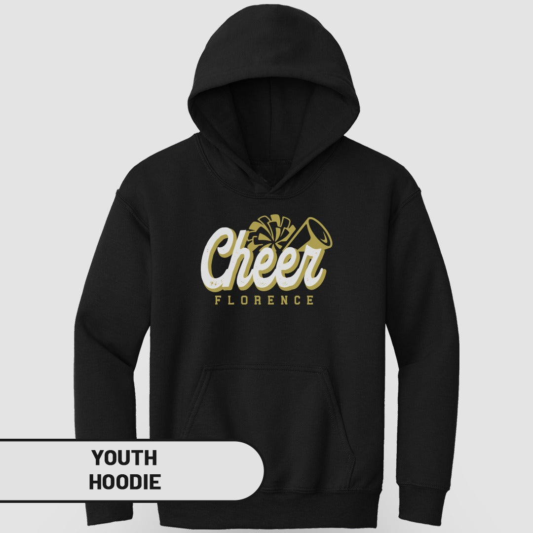 Cheer Florence Youth Hoodie