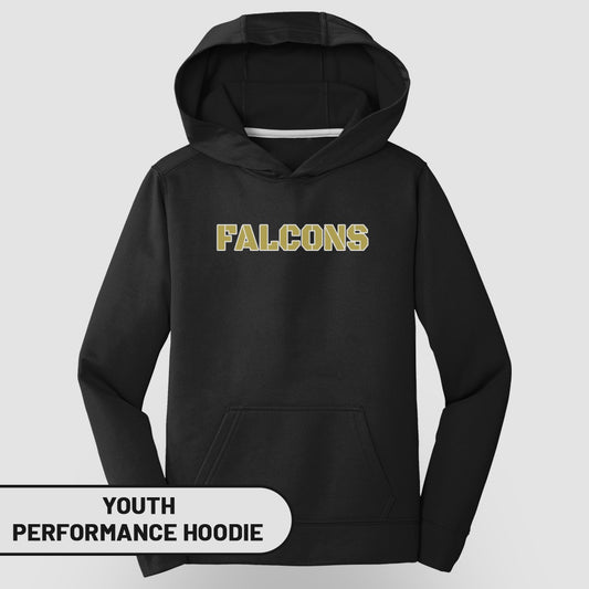 Falcons Youth Performance Hoodie