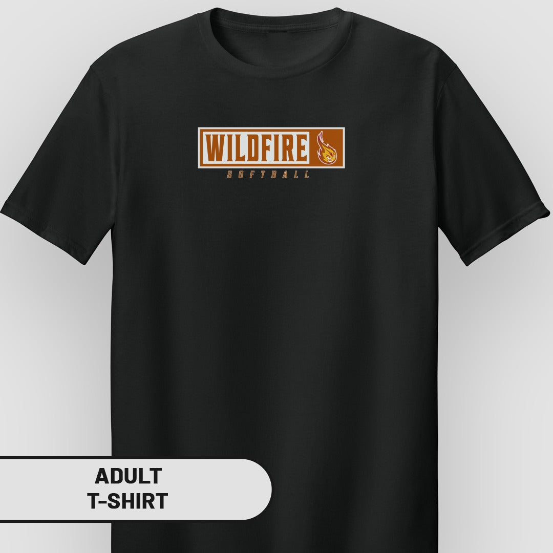 Wildfire Softball Adult T-Shirt Graphic Tee