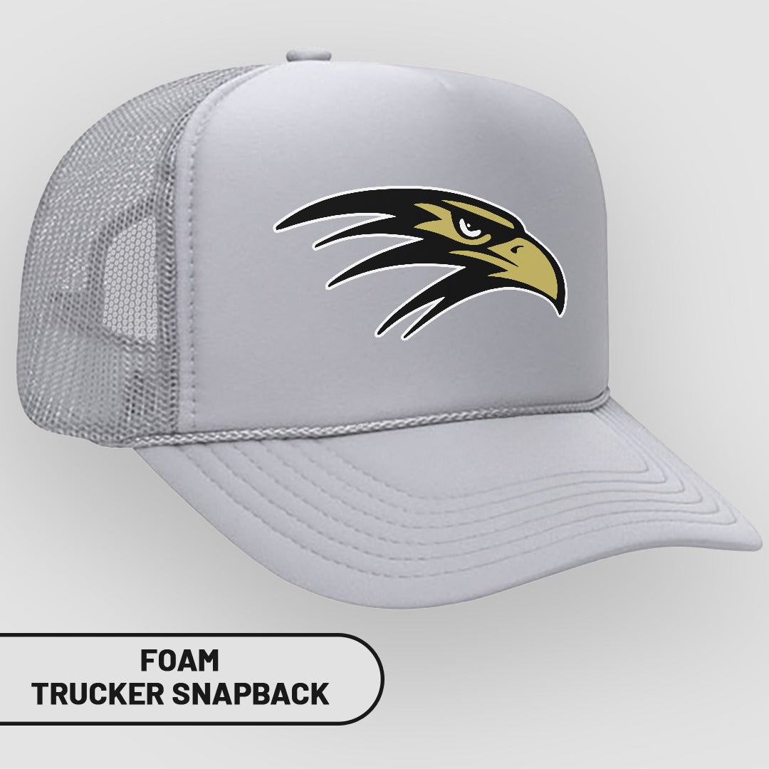 Stylish Mesh Back Cap Foam Trucker Snapback Hat