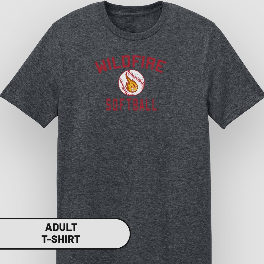 Wildfire Softball Adult T-Shirt