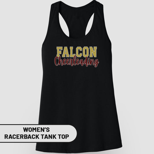 Falcon Cheerleading Women's Racerback Tank Top