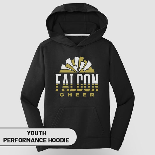 Falcon Cheer Youth Performance Hoodie