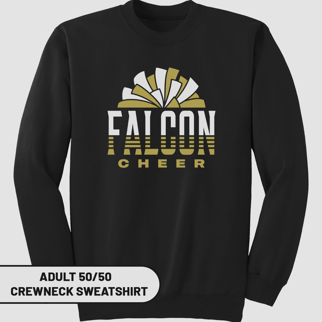 Falcon Cheer Adult 50/50 Crewneck Sweatshirt product