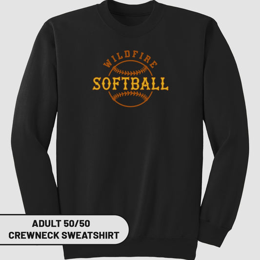 Wildfire Softball Adult Crewneck Sweatshirt product