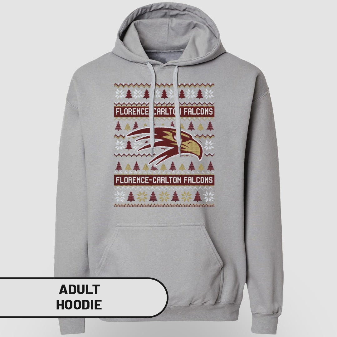 Florence-Carlton Falcons Adult Hoodie