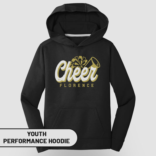 Cheer Florence Youth Performance Hoodie