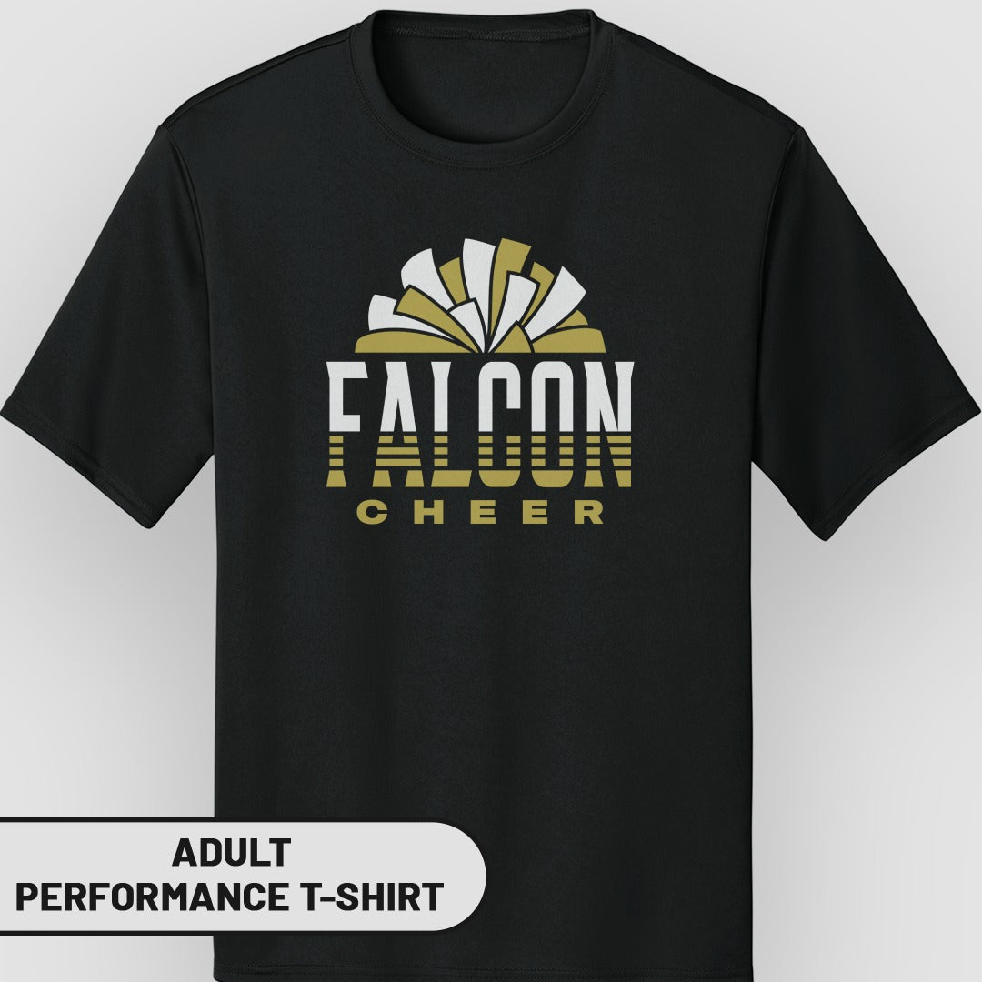 Falcon Cheer Adult Performance T-shirt