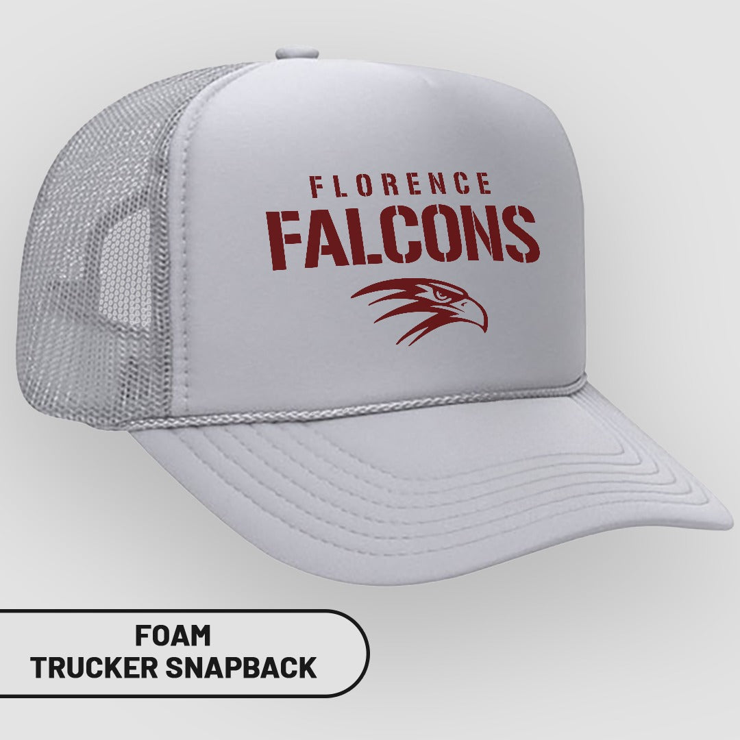 Florence Falcons Foam Trucker Snapback product