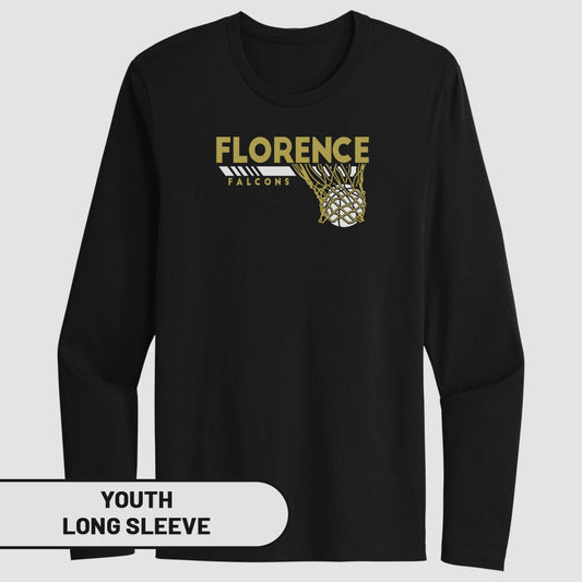 Florence Falcons Youth Long Sleeve Shirt Top