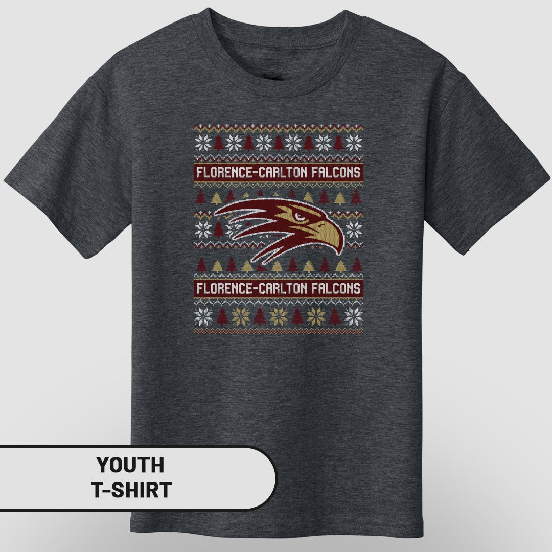 Florence-Carlton Falcons Graphic Youth T-Shirt