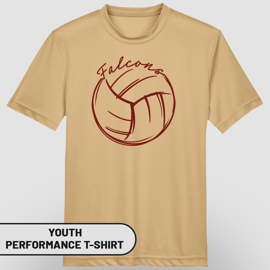 Falcons Youth Performance T-Shirt