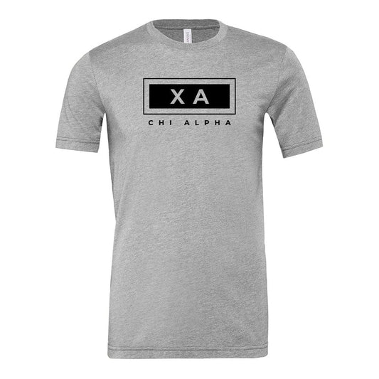 Infinitysportsco.com Chi Alpha - Athletic Heather Grey Tee