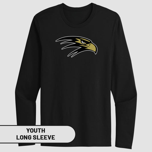 Youth Long Sleeve with Detailed Hawk Design