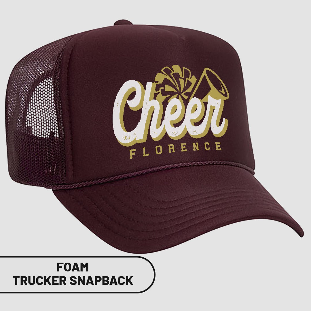 Cheer Florence Foam Trucker Snapback
