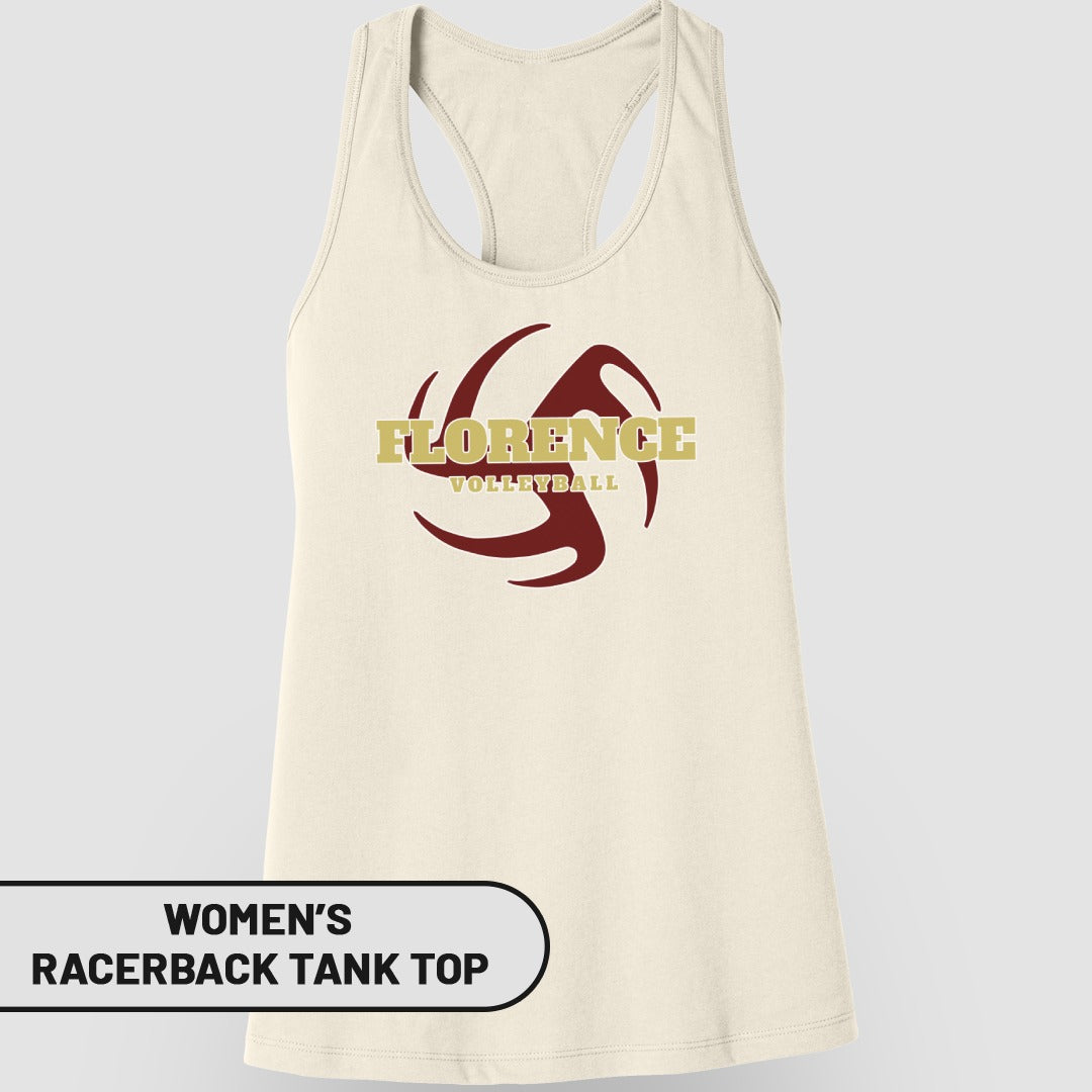 Florence Volleyball Women's Racerback Tank Top