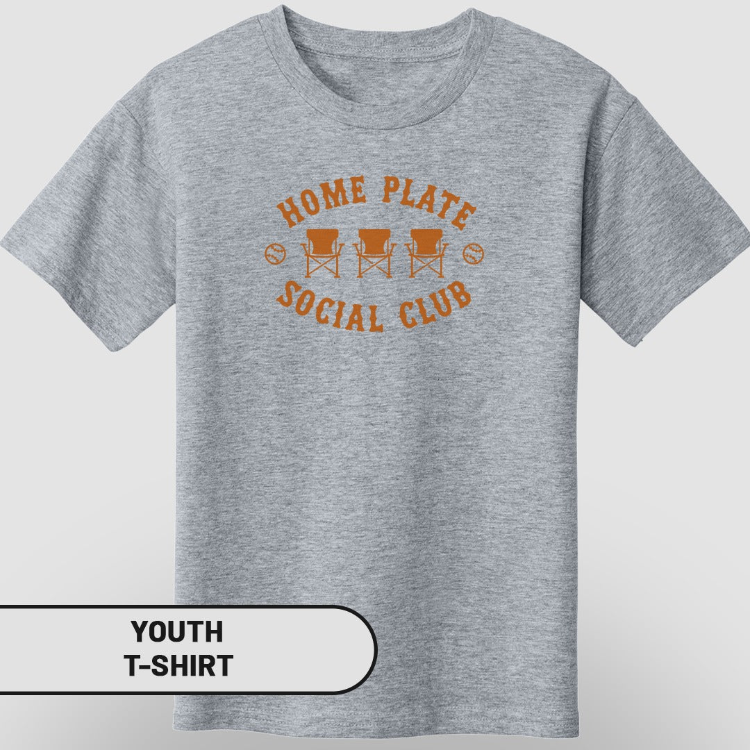Home Plate Social Club Graphic Youth T-Shirt