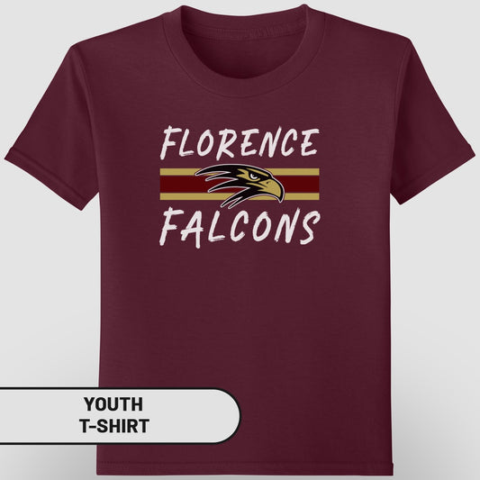 Florence Falcons Youth T-Shirt for Fans