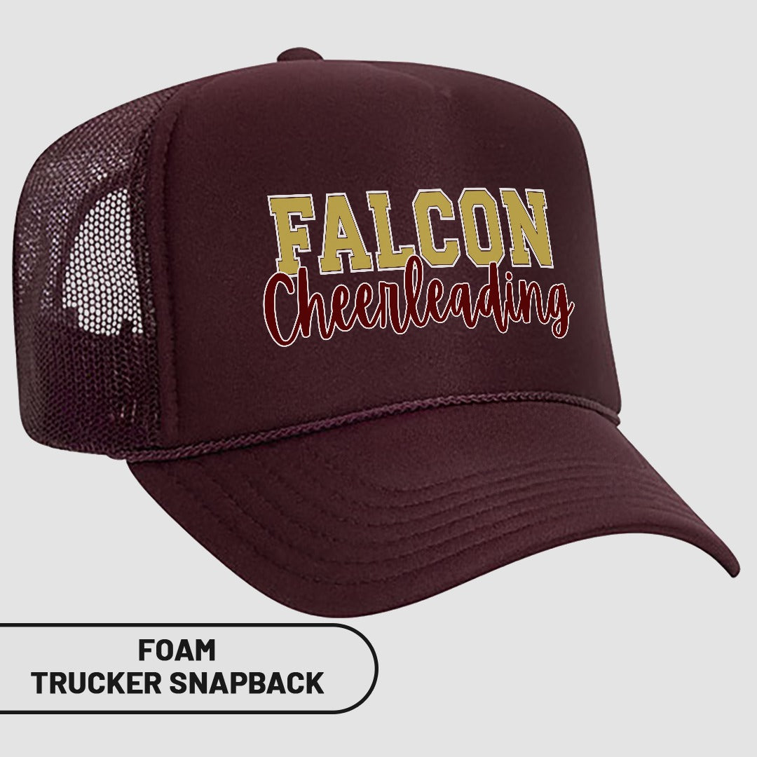 Falcon Cheerleading Foam Trucker Snapback