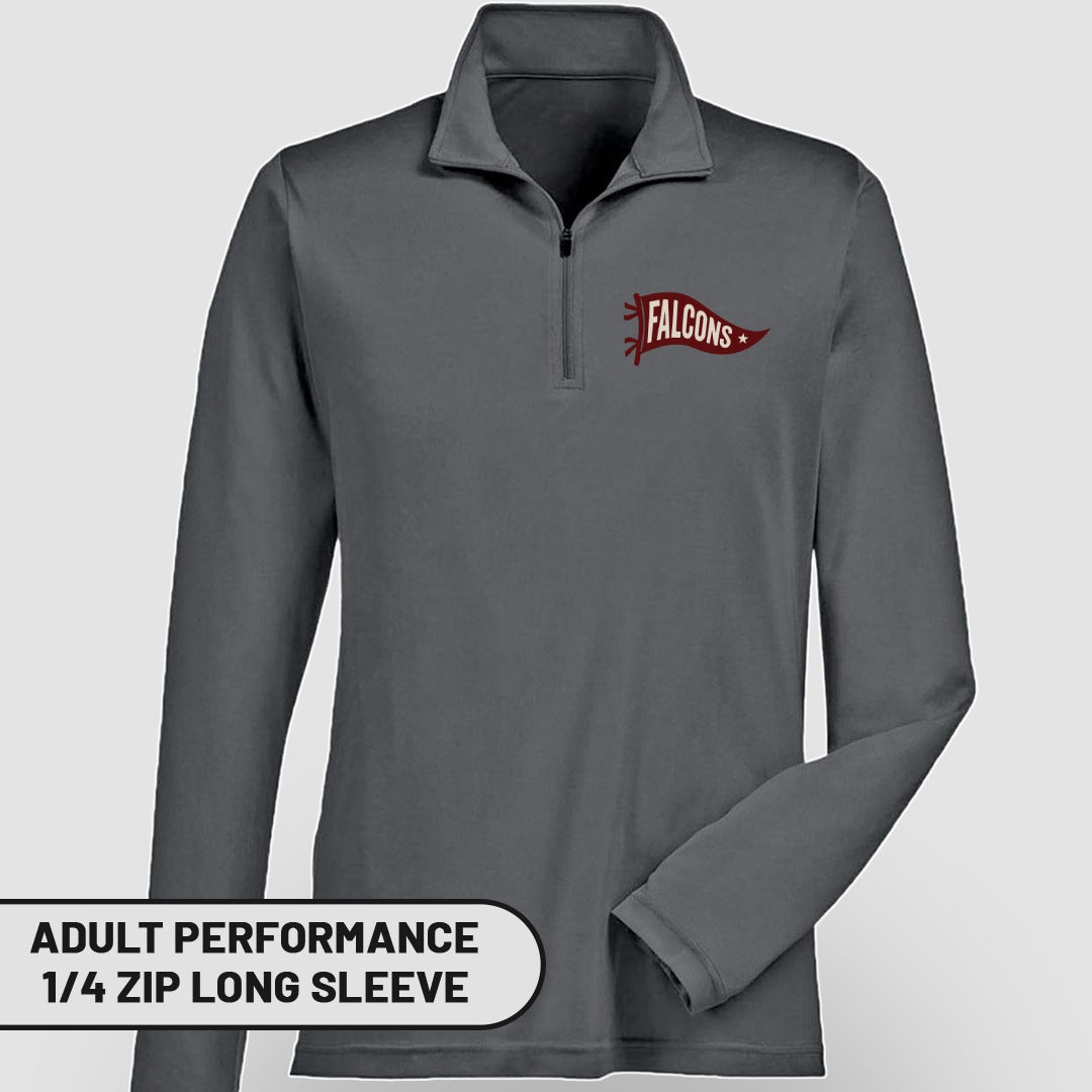 Adult Performance 1/4 Zip Long Sleeve Product