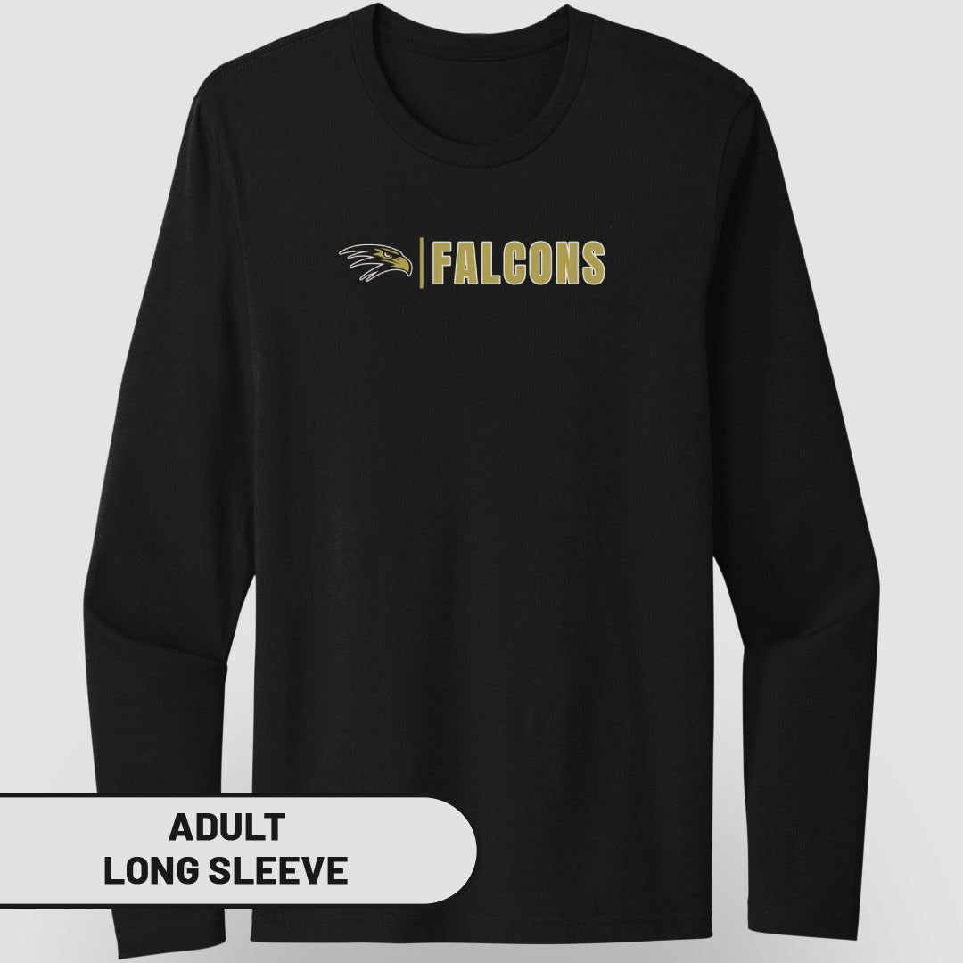 Falcons Graphic Adult Long Sleeve Shirt for Fans
