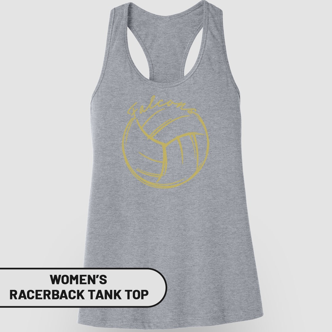 Falcon Volleyball Women's Racerback Tank Top