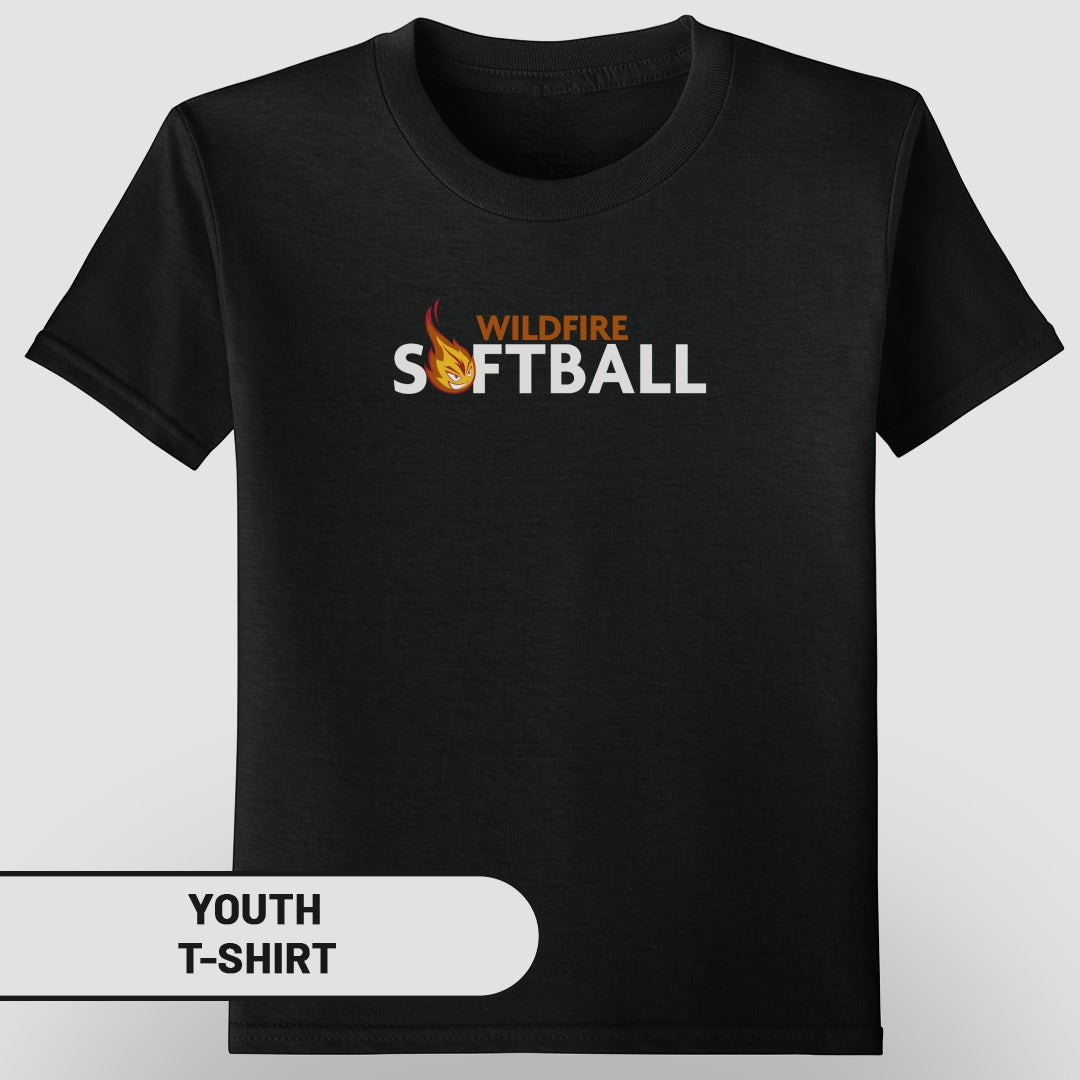 Wildfire Softball Youth T-Shirt for Young Athletes