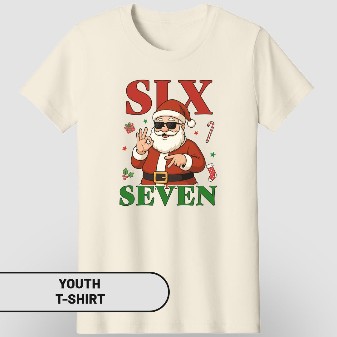 SLX SEVEN Santa Christmas Theme Youth T-Shirt