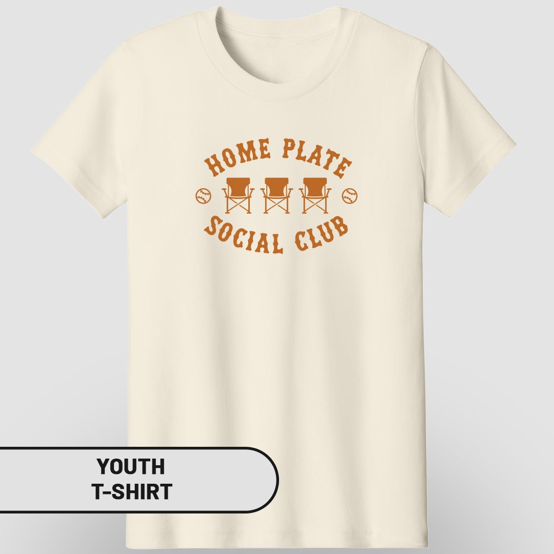 Home Plate Social Club Youth T-Shirt
