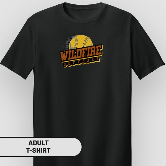Wildfire Softball Graphic Adult T-Shirt
