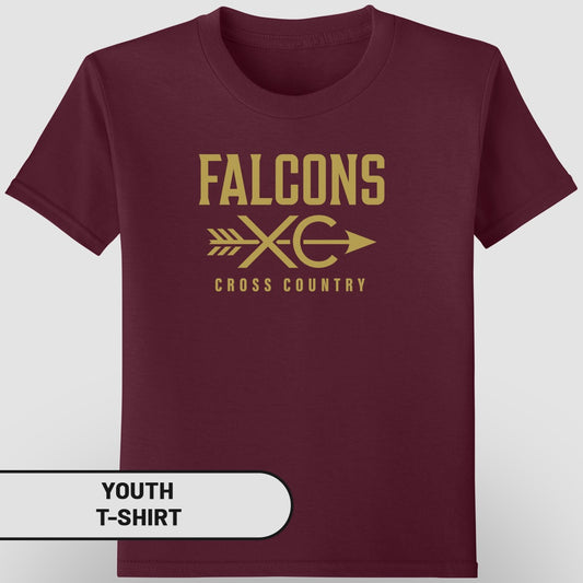 Falcons Cross Country Youth T-Shirt