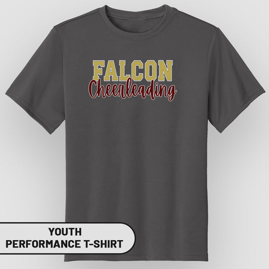 Falcon Cheerleading Youth Performance T-Shirt
