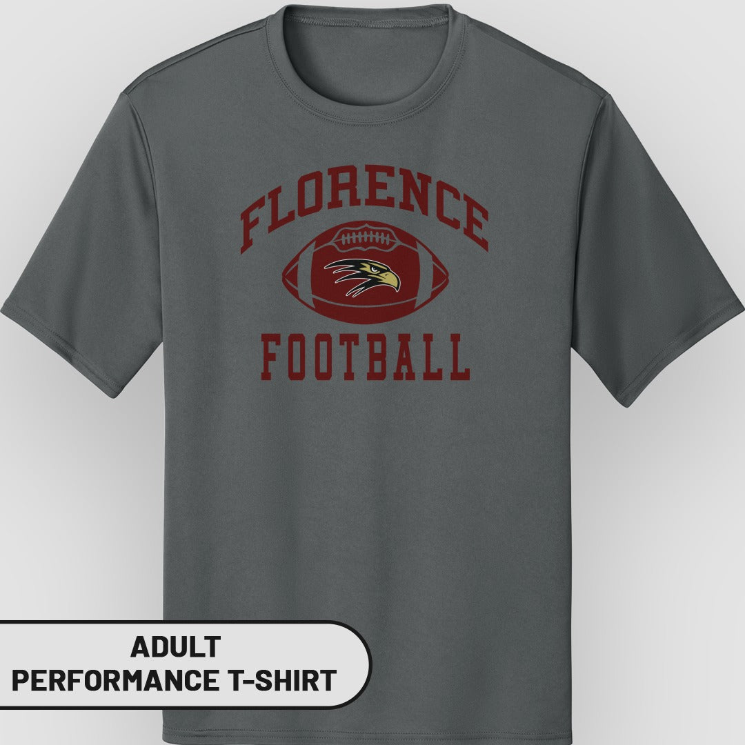 Florence Football Adult Performance T-Shirt