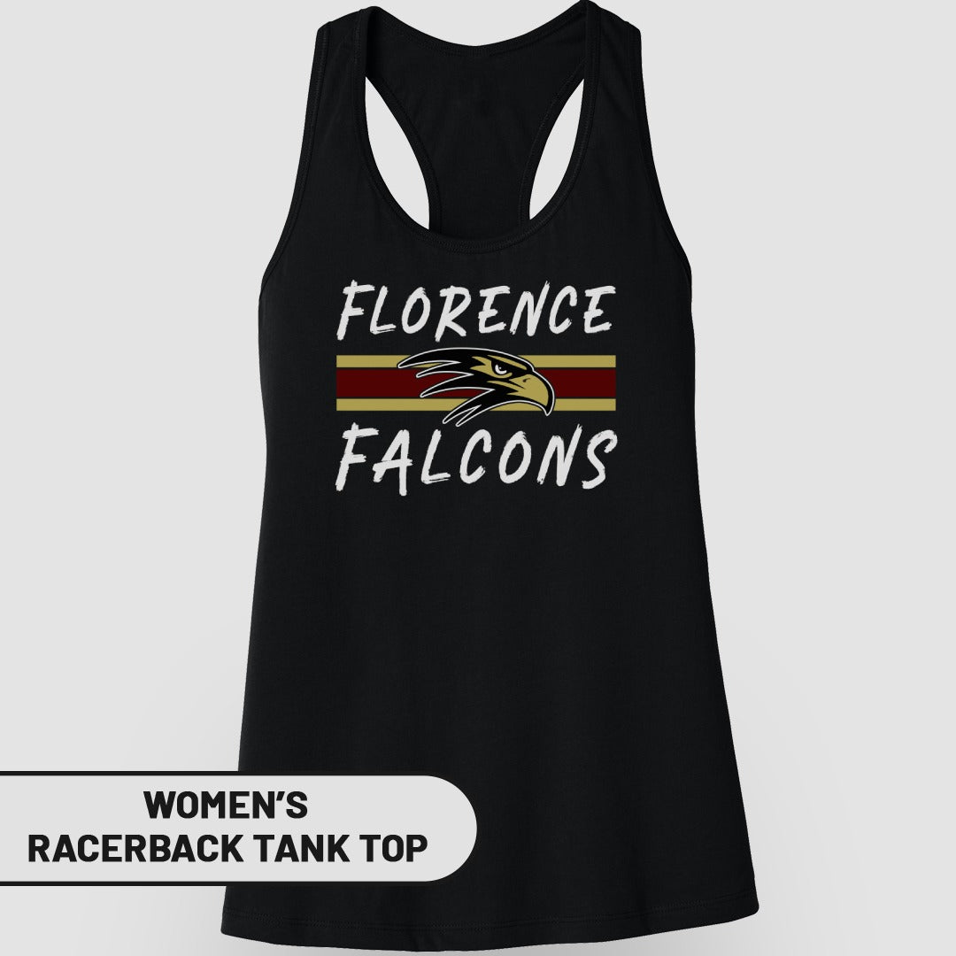 Florence Falcons Women's Racerback Tank Top