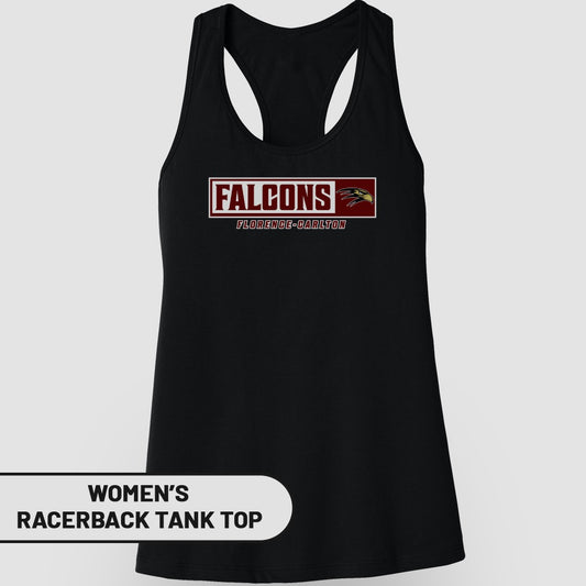 Falcons Florence-Carlton Women's Racerback Tank Top