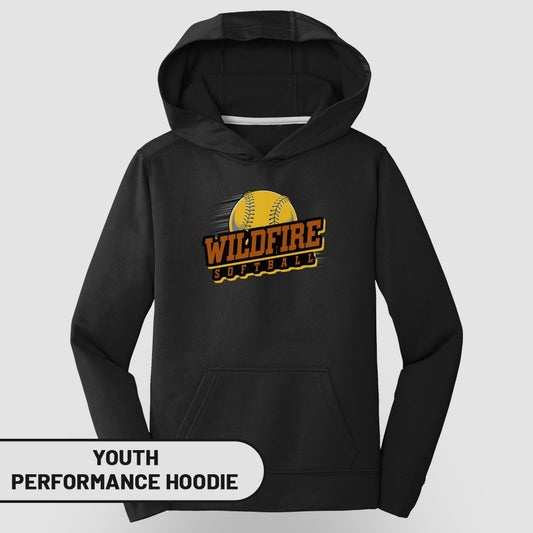 Wildfire Softball Youth Performance Hoodie