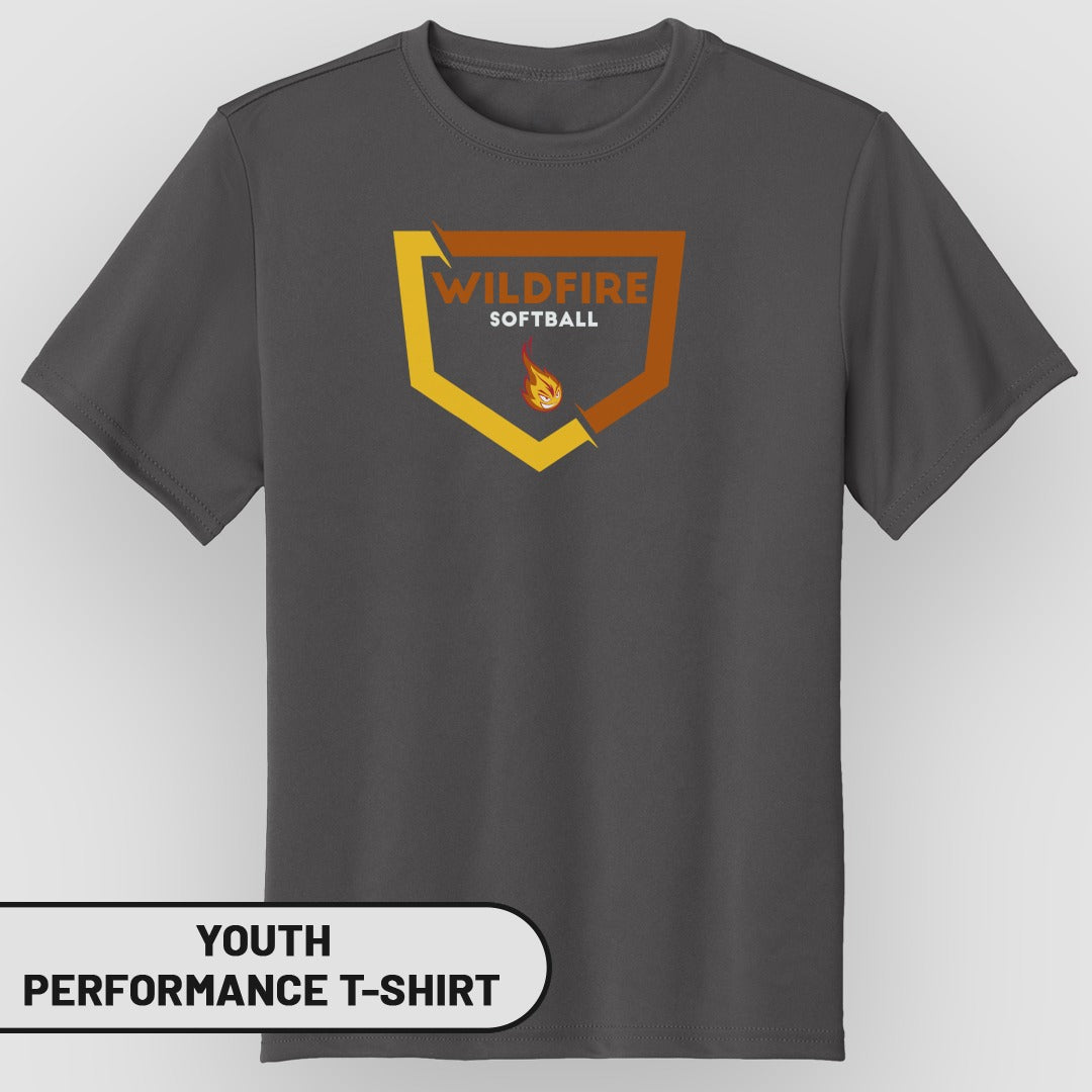 Wildfire Softball Youth Performance T-Shirt
