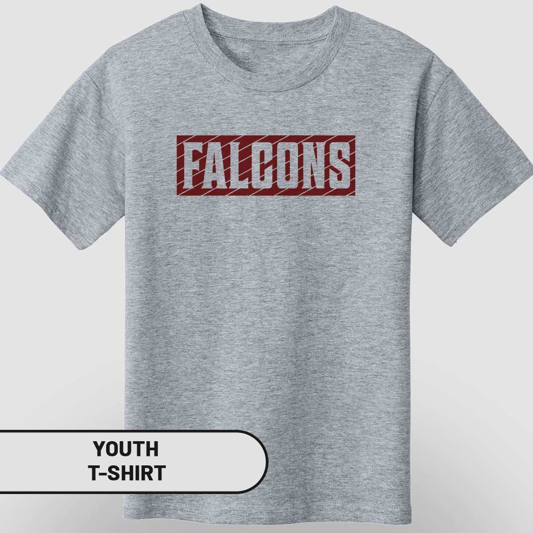 Falcons Graphic Print Youth T-Shirt