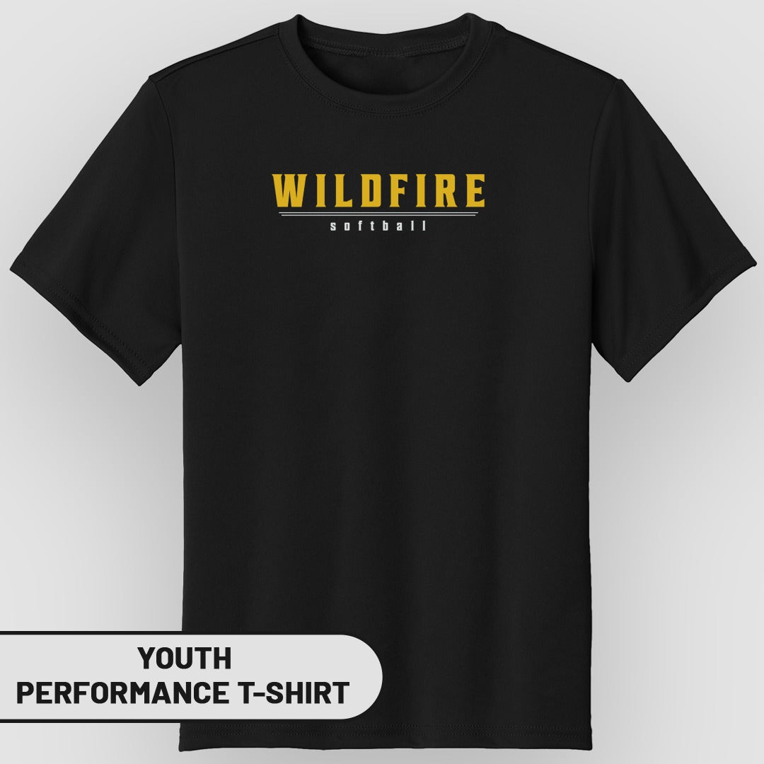 Wildfire Softball Youth Performance T-Shirt