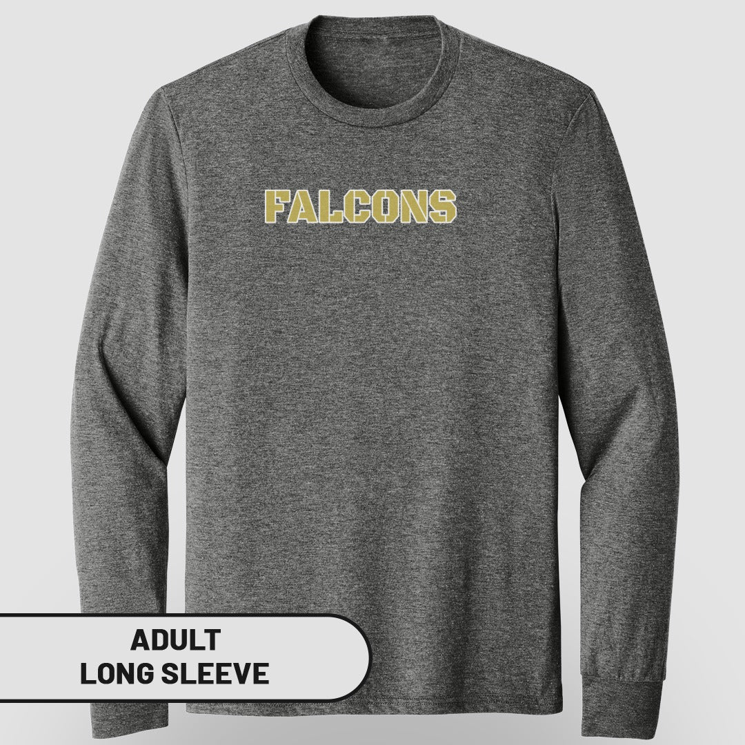 Falcons Adult Long Sleeve Shirt for Sports Fans