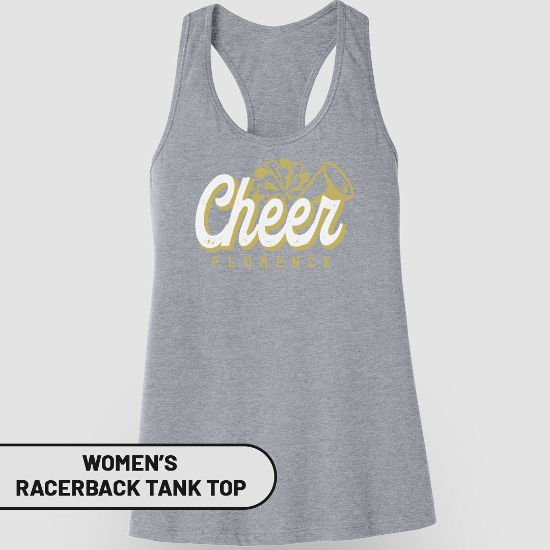 Cheer Florence Women's Racerback Tank Top Product