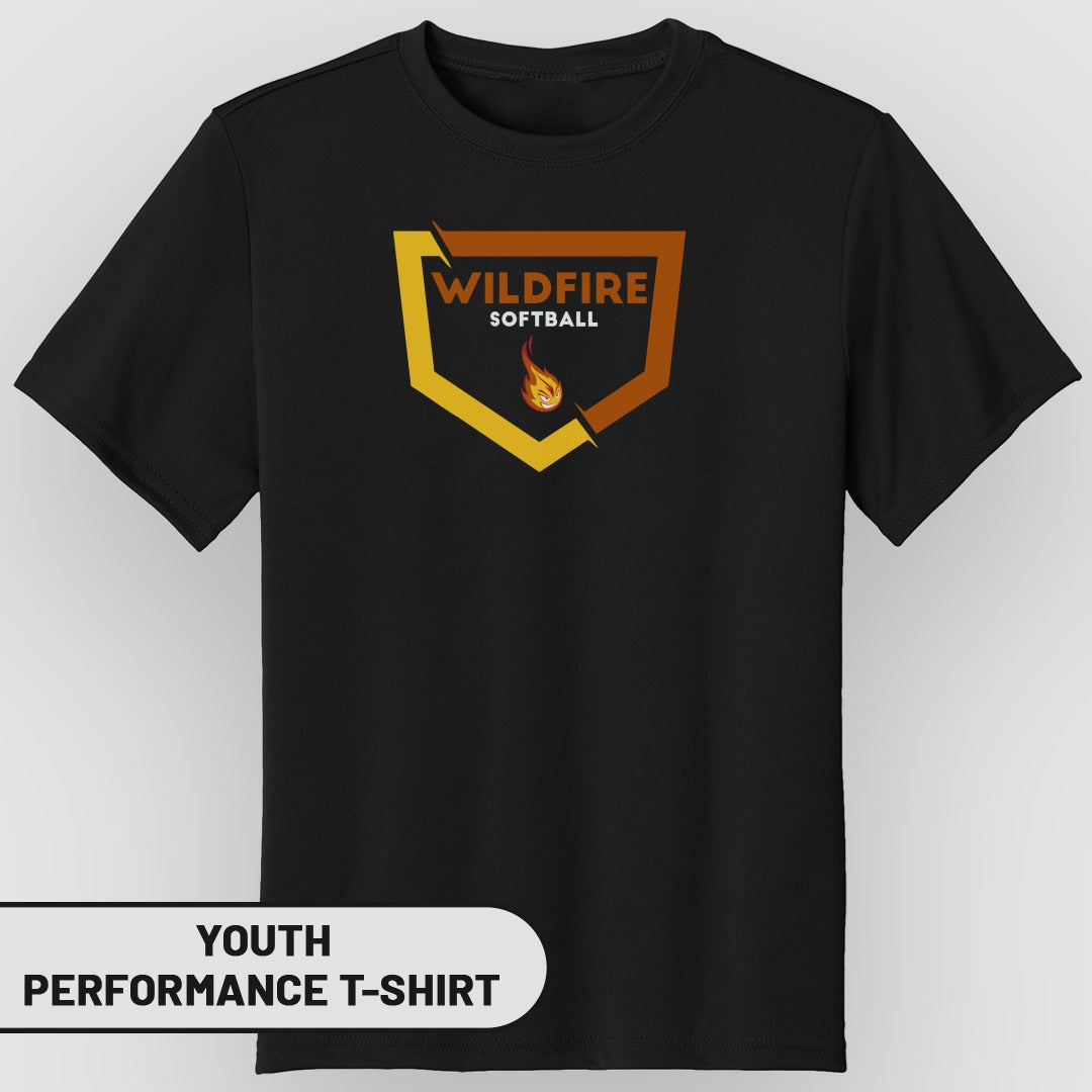 Wildfire Softball Youth Performance T-Shirt